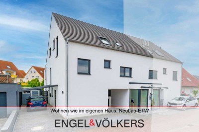 Wohnen wie im eigenen Haus: Neubau-ETW (Bj. 2019) mit exklusiver Ausstattung & großer Südterrasse!