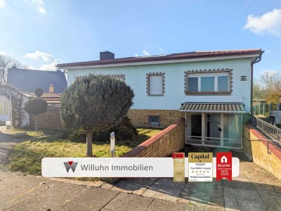 Wohnen oder Gewerbe: Großes EFH + Nebenhaus - Solarthermie - Heizung&Dach: 2012 - MIETKAUF MÖGLICH!