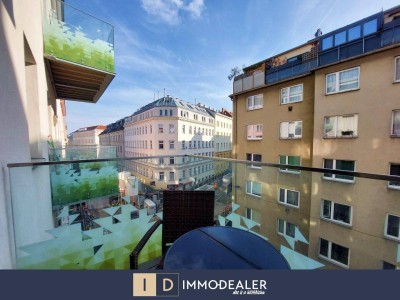 **U5 &amp; U2 VOR DER HAUSTÜR // SINGLES - PAARE - STUDENTEN - INVESTOREN // BARRIEREFREIE WOHNUNG MIT BALKON **