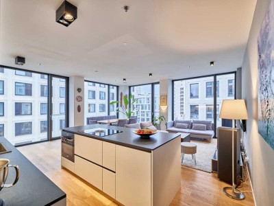 Moderne 3 Zi-Wohnung im Friends-Tower mit Rooftop-Terrasse direkt am Hirschgarten - PROVISIONSFREI