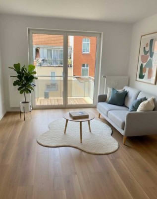 Renovierte 2-Raumwohnung mit Balkon bezugsfertig zu verkaufen