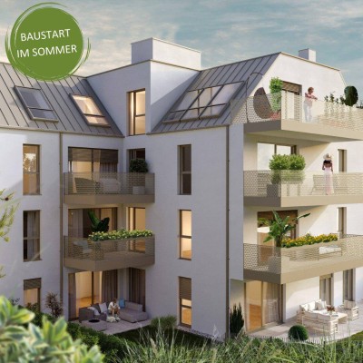 Mitplanen, mitgestalten, Ihr individuelles Zuhause mit der BOE errichten - Moderne 2 Zimmer Traumwohnung nähe Hietzinger Bad
