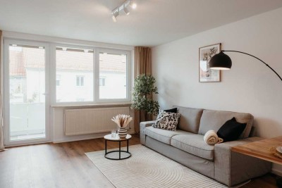 Von Privat: Charmante 3-Zimmer-Wohnung mit Balkon und Stellplatz - provisionsfrei & sofort frei