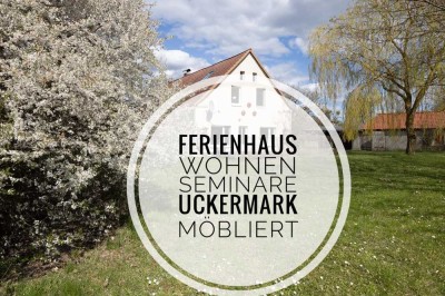 Möbliertes Bauernhaus in der Uckermark