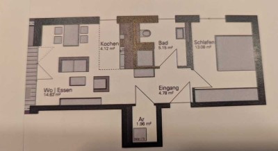 Moderne,helle 2-Zimmer Wohnung (EG) in Oberkochen
