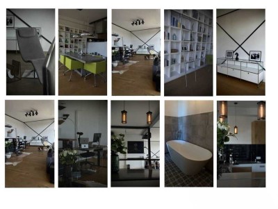 Exklusives, möbliertes Penthouse in Köln-Efferen-15 Minuten vom Zentrum entfernt