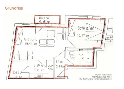 Attraktive 2-Zimmer Wohnung, frisch saniert, in Magdeburg-Stadtfeld Ost