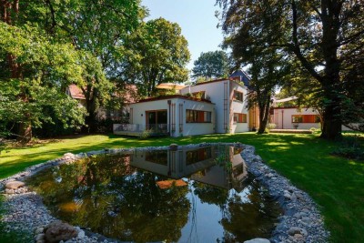 Helle ruhige Wohnung im Park mit großem Ost-Süd-West-Balkon