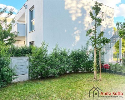 Gepflegte 1,5 Zimmer Erdgeschosswohnung mit Gartenanteil!