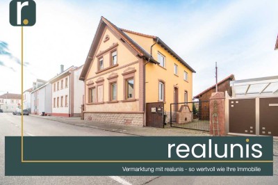 Altbaucharme trifft Zukunftspotenzial – Großzügiges Einfamilienhaus in zentraler Lage von Schifferst