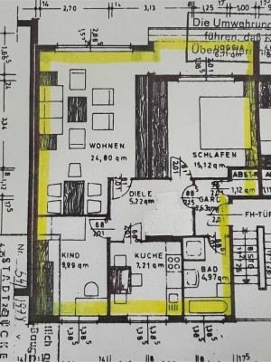 Freundliche 3-Zimmer-Wohnung mit Balkon in Bückeburg