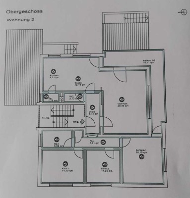 Ansprechende und helle 5-Zimmer-Wohnung mit Balkon in Bretten