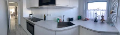 Freundliche und modernisierte 3,5-Zimmer-Wohnung mit geh. Innenausstattung mit Balkon und EBK