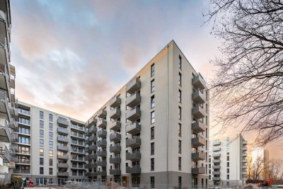Neubauwohnung mit Balkon und Fußbodenheizung in Lichtenberg (nahe IKEA) ab sofort neu zu vermieten
