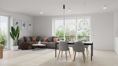 Moderne Neubauwohnung in zentraler und ruhiger Lage
