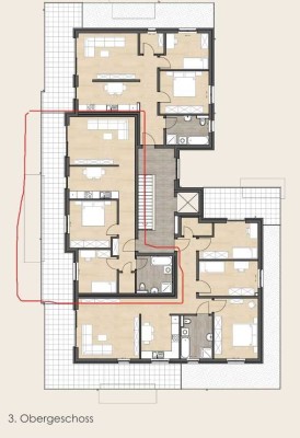 PENTHOUSEWOHNUNG!!! 3ZKB MIT TRAUMHAFTSCHÖNER DACHTERRASSE - PROVISIONSFREI !!!