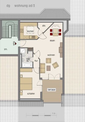 Exklusive Penthouse-Wohnung