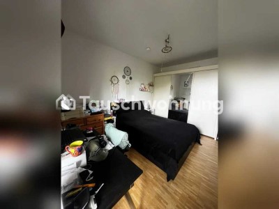 Tauschwohnung: Tausche 2 Zi. gegen 3 oder 4 Zi. Wohnung mit Garten