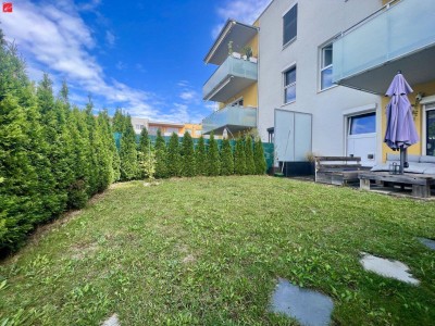 Neuwertige Gartenwohnung inkl. Tiefgaragenstellplatz!