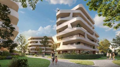 Für Kapitalanleger oder Singles - exklusive 2-Zimmer-Wohnung | Außergewöhnliche Architektur | Balkon