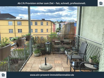 Stilvoll wohnen hinter barocker Fassade – charmante 3-Zimmer-Altbauwohnung mit Substanz in Schwerin