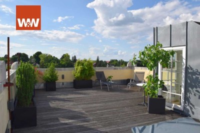 Modernes Wohnen im Altbau - 

Dachterrassentraum im Zentrum von Ludwigsburg