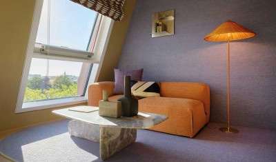 Erstbezug: Möblierte Designwohnung in Van B, im besten Schwabing