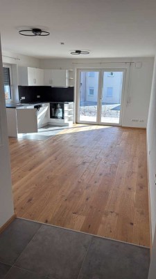 Neubau 2-Zimmer-Erdgeschosswohnung mit gehobener Innenausstattung