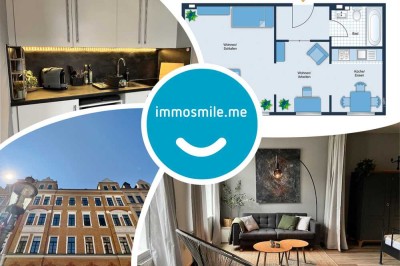 Kapitalanlage • in Chemnitz • 1,5 Zimmer  • mit Küche • modern • Stadtteil Schloßchemnitz • zum Kauf