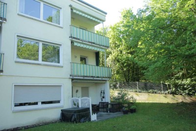 Attraktive 3-Zimmer-Erdgeschosswohnung mit Balkon und EBK in Bad Kissingen