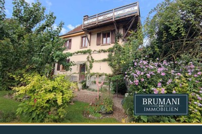 BRUMANI | Haus in idyllischer Lage am Rhein in Rhinau (F): Perfektes Zuhause für Familie oder Kapita