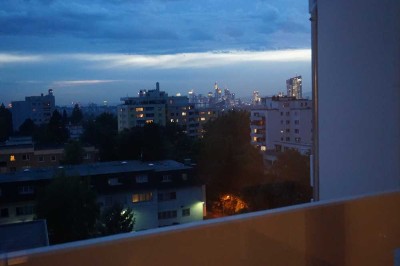 Schöne Aussichten ! Feine 1-Zi-Kü-Bad-Balkon mit Skylineblick