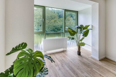 NEUE Wohnungen 60-80 qm mit LIFT-Zugang barrierefrei/EBK/Balkon/Loggia/Bad neu ERSTBEZUG Vollsan.