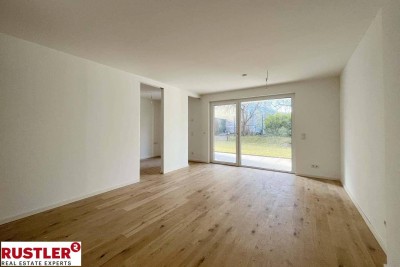 Westlich ausgerichtete 2 Zimmerwohnung mit Terrasse und Garten in begehrter Lage von Mödling