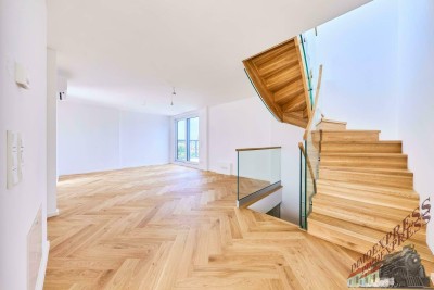 Exklusive 4-Zimmer-Wohnung mit 43 m² Panoramaterrasse – Familienhit im DG