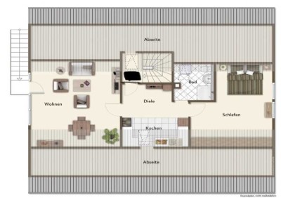 Helle 2-Zimmer Wohnung