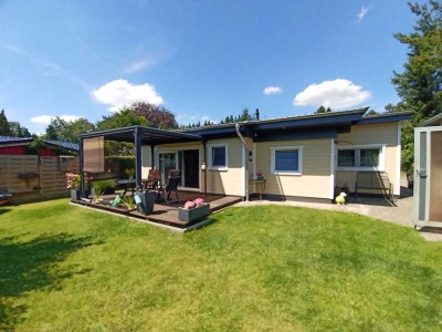 Mobilheim, Ferienhaus, Tinyhaus nahe Soltau mit Seeblick auf Pachtland zu verkaufen!