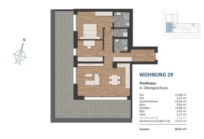 Steuersparmodell – Eigentum schaffen – Kapitalanleger aufgepasst! HAVENCITY – WE 29