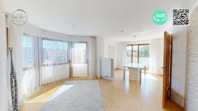 Lichtdurchflutet - Charmant - Vielseitig: Maisonettewohnung mit Balkon und Stellplatz in Kuppenheim