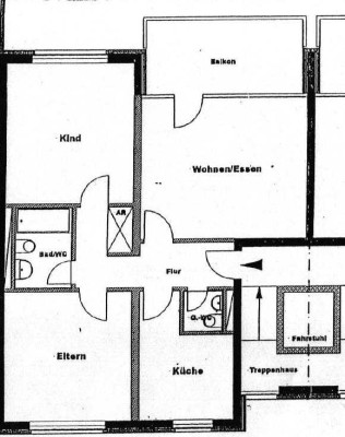 Schöne 3-Zimmer-Wohnung in Baesweiler