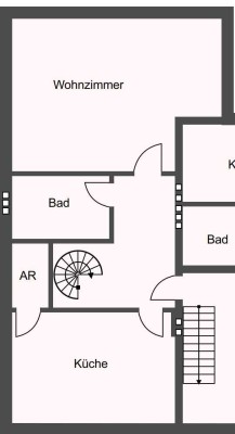 Geräumige 3-Zimmer-Wohnung (Maisonette) in Eschweiler