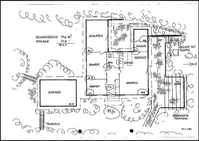 Homeoffice-Einfamilienhaus ebenerdig im Wald !!!