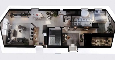 Wohnen mit Stil unter dem Dach – Exklusive 3-Zimmer-Wohnung mit Whirlpool & Weitblick
