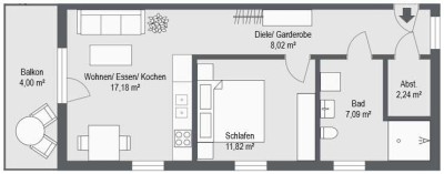 Betreutes Wohnen in Altdorf - Stilvolle 2-Zimmer-OG-Wohnung mit Balkon!