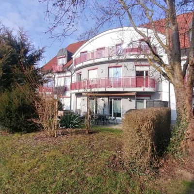 2,5 Zi-Wohnung - Härpferpark DON - mit Gartenanteil + Geräteschuppen - geh. Ausstattung - mit EBK