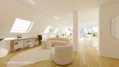 Moderne und helle 4-Zimmerwohnung im Penthouse-Still