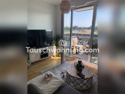 Tauschwohnung: Wohnung am Mainzer Zollhafen mit Blick auf den Rhein