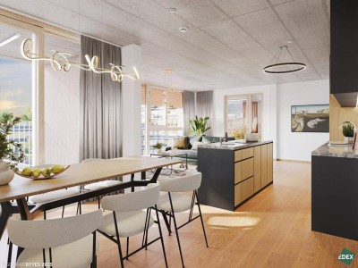 VILLAGE IM DRITTEN | OPTIMALE AUFTEILUNG | 3-ZIMMER MIT BALKON
