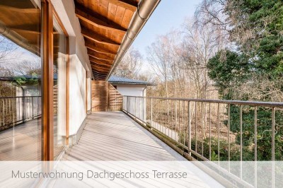 Für Kapitalanleger oder Selbstnutzer: Vermietete 2 Zimmer-Wohnung mit 30 m² Terrasse! 2,89% Rendite!