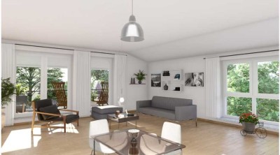 Neubau von 2022, Fußbodenheizung, großer Balkon, Vollbad m. separater Dusche u. vieles mehr!